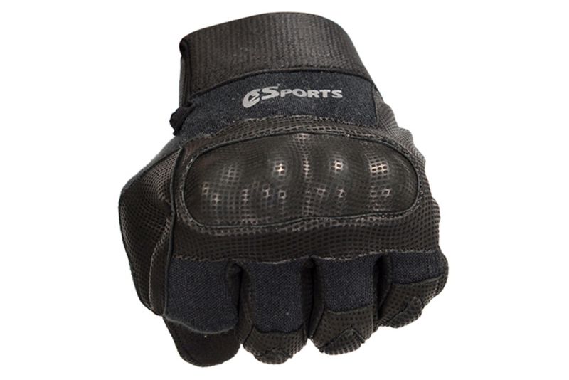 police bicycle gloves ROCKBROS Half-Finger Gel Padded Cycling Shock-Absorbing for Men Women, EU L / Asian XL curved fingers for a natural fit and water Apollo Police Patrol Bike Mitts